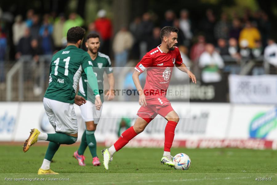 Marco Hingerl, Sachs Stadion, Schweinfurt, 23.09.2023, sport, action, BFV, Fussball, Saison 2023/2024, 11. Spieltag, Regionalliga Bayern, TGM, FCS, Türkgücü München, 1. FC Schweinfurt 1905 - Bild-ID: 2381513