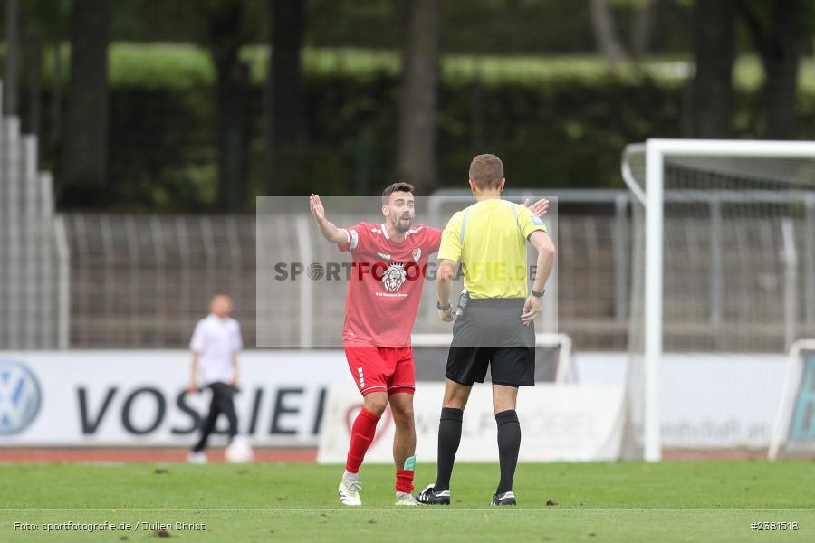 Marco Hingerl, Sachs Stadion, Schweinfurt, 23.09.2023, sport, action, BFV, Fussball, Saison 2023/2024, 11. Spieltag, Regionalliga Bayern, TGM, FCS, Türkgücü München, 1. FC Schweinfurt 1905 - Bild-ID: 2381518