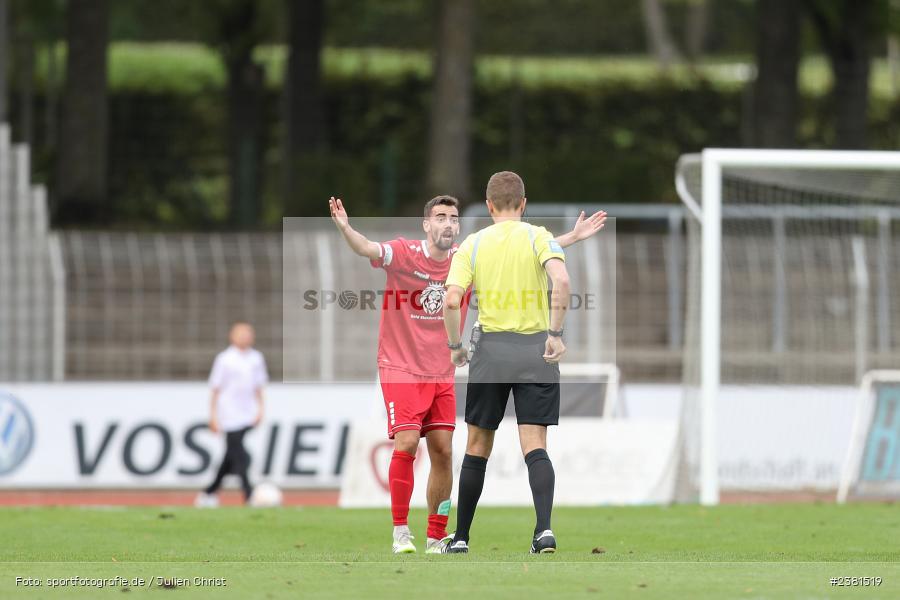 Marco Hingerl, Sachs Stadion, Schweinfurt, 23.09.2023, sport, action, BFV, Fussball, Saison 2023/2024, 11. Spieltag, Regionalliga Bayern, TGM, FCS, Türkgücü München, 1. FC Schweinfurt 1905 - Bild-ID: 2381519