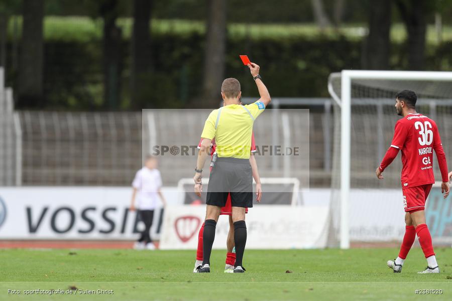 Marco Hingerl, Sachs Stadion, Schweinfurt, 23.09.2023, sport, action, BFV, Fussball, Saison 2023/2024, 11. Spieltag, Regionalliga Bayern, TGM, FCS, Türkgücü München, 1. FC Schweinfurt 1905 - Bild-ID: 2381520