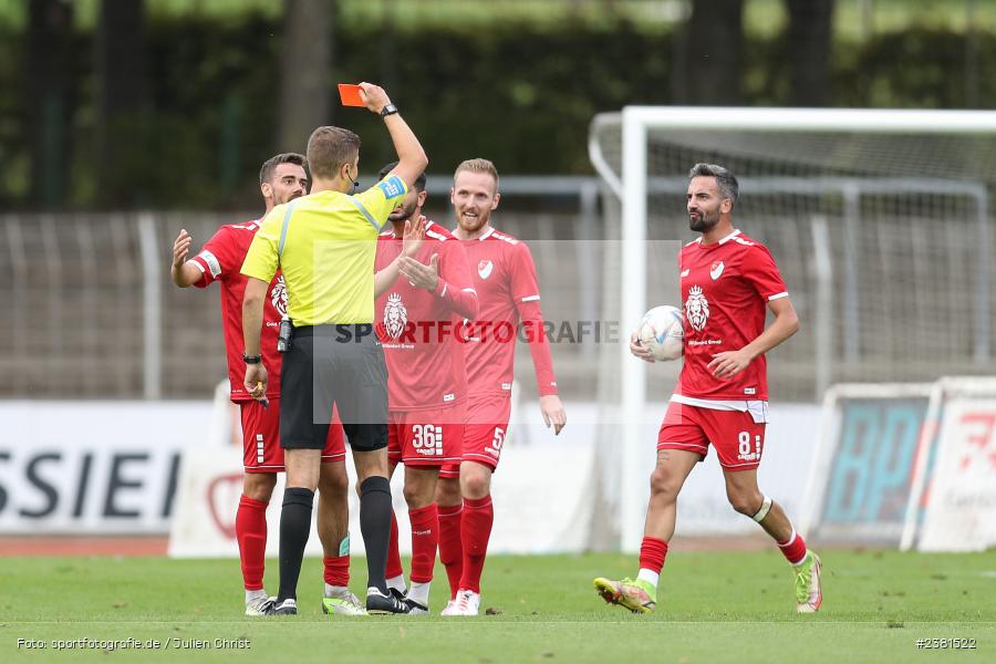 Marco Hingerl, Sachs Stadion, Schweinfurt, 23.09.2023, sport, action, BFV, Fussball, Saison 2023/2024, 11. Spieltag, Regionalliga Bayern, TGM, FCS, Türkgücü München, 1. FC Schweinfurt 1905 - Bild-ID: 2381522