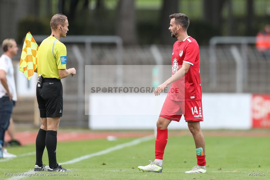 Marco Hingerl, Sachs Stadion, Schweinfurt, 23.09.2023, sport, action, BFV, Fussball, Saison 2023/2024, 11. Spieltag, Regionalliga Bayern, TGM, FCS, Türkgücü München, 1. FC Schweinfurt 1905 - Bild-ID: 2381526