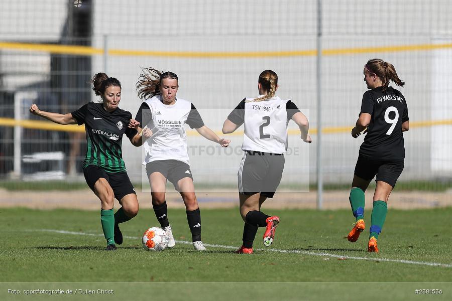 Franziska Hartmann, Sportgelände, Karlstadt, 24.09.2023, sport, action, BFV, Fussball, Saison 2023/2024, 3. Spieltag, Bezirksliga Frauen 01, TSV, FVK, TSV 1846 Lohr am Main, FV Karlstadt - Bild-ID: 2381536