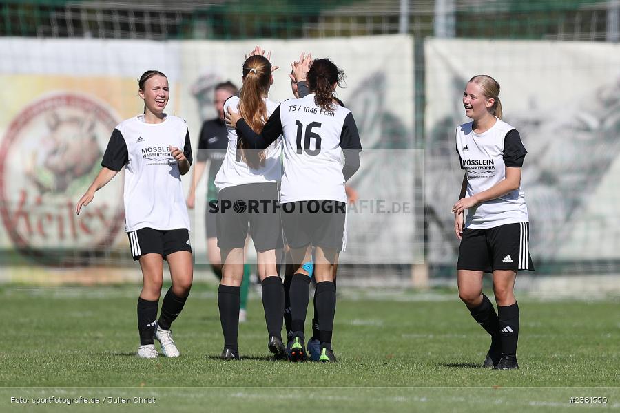 Sportgelände, Karlstadt, 24.09.2023, sport, action, BFV, Fussball, Saison 2023/2024, 3. Spieltag, Bezirksliga Frauen 01, TSV, FVK, TSV 1846 Lohr am Main, FV Karlstadt - Bild-ID: 2381550 Sportgelände, Karlstadt, 24.09.2023, sport, action, BFV, Fussball, Saison 2023/2024, 3. Spieltag, Bezirksliga Frauen 01, TSV, FVK, TSV 1846 Lohr am Main, FV Karlstadt - Bild-ID: 2381550