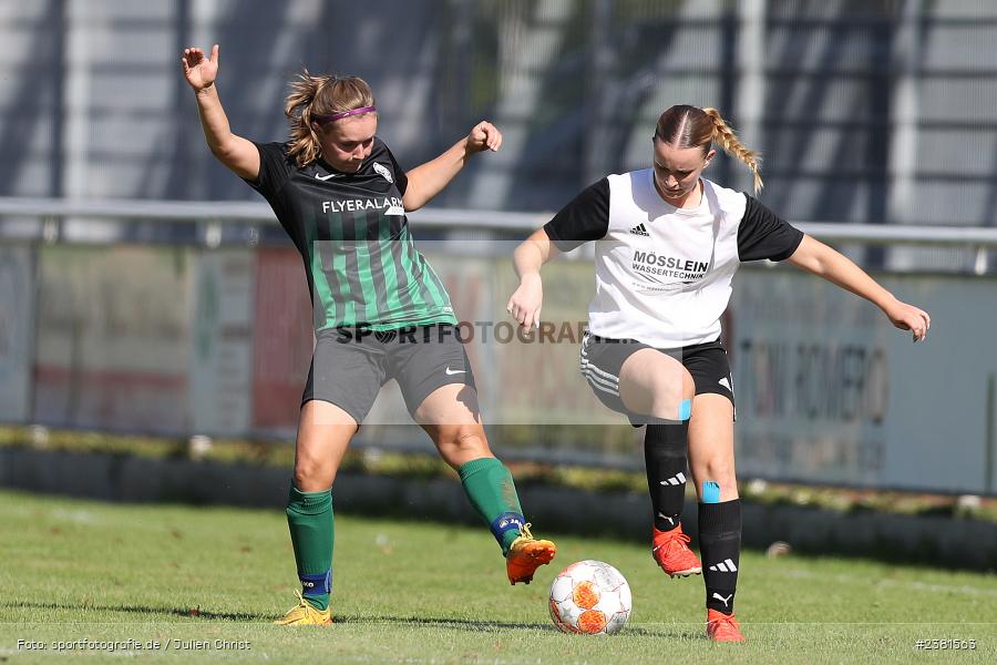 Franziska Hofmann, Sportgelände, Karlstadt, 24.09.2023, sport, action, BFV, Fussball, Saison 2023/2024, 3. Spieltag, Bezirksliga Frauen 01, TSV, FVK, TSV 1846 Lohr am Main, FV Karlstadt - Bild-ID: 2381563 Franziska Hofmann, Sportgelände, Karlstadt, 24.09.2023, sport, action, BFV, Fussball, Saison 2023/2024, 3. Spieltag, Bezirksliga Frauen 01, TSV, FVK, TSV 1846 Lohr am Main, FV Karlstadt - Bild-ID: 2381563