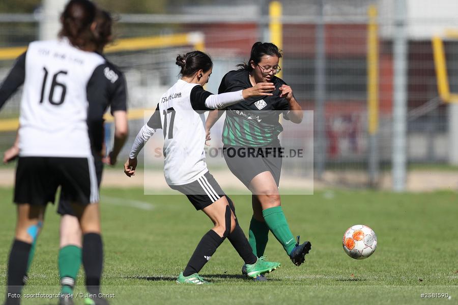 Anna Schmitt, Sportgelände, Karlstadt, 24.09.2023, sport, action, BFV, Fussball, Saison 2023/2024, 3. Spieltag, Bezirksliga Frauen 01, TSV, FVK, TSV 1846 Lohr am Main, FV Karlstadt - Bild-ID: 2381590 Anna Schmitt, Sportgelände, Karlstadt, 24.09.2023, sport, action, BFV, Fussball, Saison 2023/2024, 3. Spieltag, Bezirksliga Frauen 01, TSV, FVK, TSV 1846 Lohr am Main, FV Karlstadt - Bild-ID: 2381590