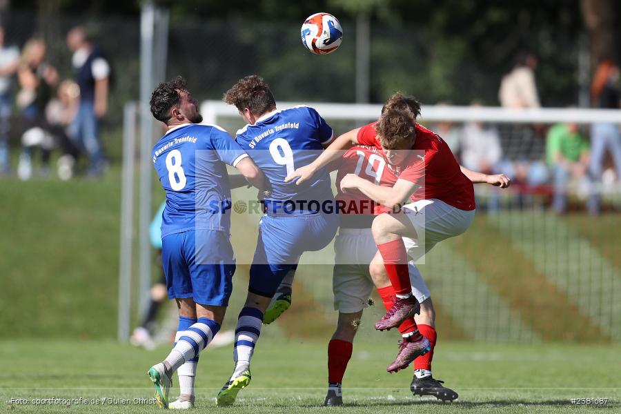 Jonas Hahmann, Sportgelände, Bischbrunn, 24.09.2023, sport, action, BFV, Fussball, Saison 2023/2024, 7. Spieltag, Gruppe 4, Kreisklasse Würzburg, SVT, SVB, SV Trennfeld, SV Bischbrunn - Bild-ID: 2381687