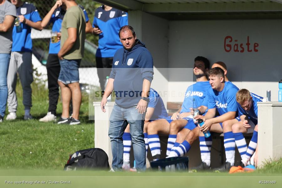 Alexander Bopp, Sportgelände, Bischbrunn, 24.09.2023, sport, action, BFV, Fussball, Saison 2023/2024, 7. Spieltag, Gruppe 4, Kreisklasse Würzburg, SVT, SVB, SV Trennfeld, SV Bischbrunn - Bild-ID: 2381689