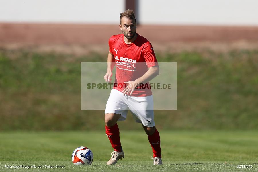 Jan Birkholz, Sportgelände, Bischbrunn, 24.09.2023, sport, action, BFV, Fussball, Saison 2023/2024, 7. Spieltag, Gruppe 4, Kreisklasse Würzburg, SVT, SVB, SV Trennfeld, SV Bischbrunn - Bild-ID: 2381690