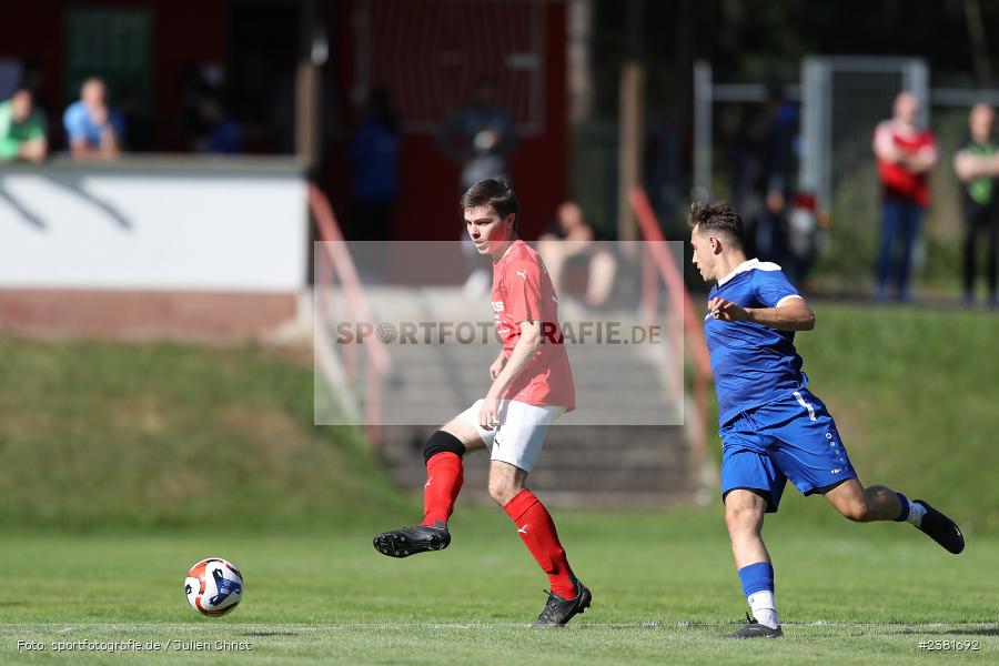 Dominik Weisner, Sportgelände, Bischbrunn, 24.09.2023, sport, action, BFV, Fussball, Saison 2023/2024, 7. Spieltag, Gruppe 4, Kreisklasse Würzburg, SVT, SVB, SV Trennfeld, SV Bischbrunn - Bild-ID: 2381692