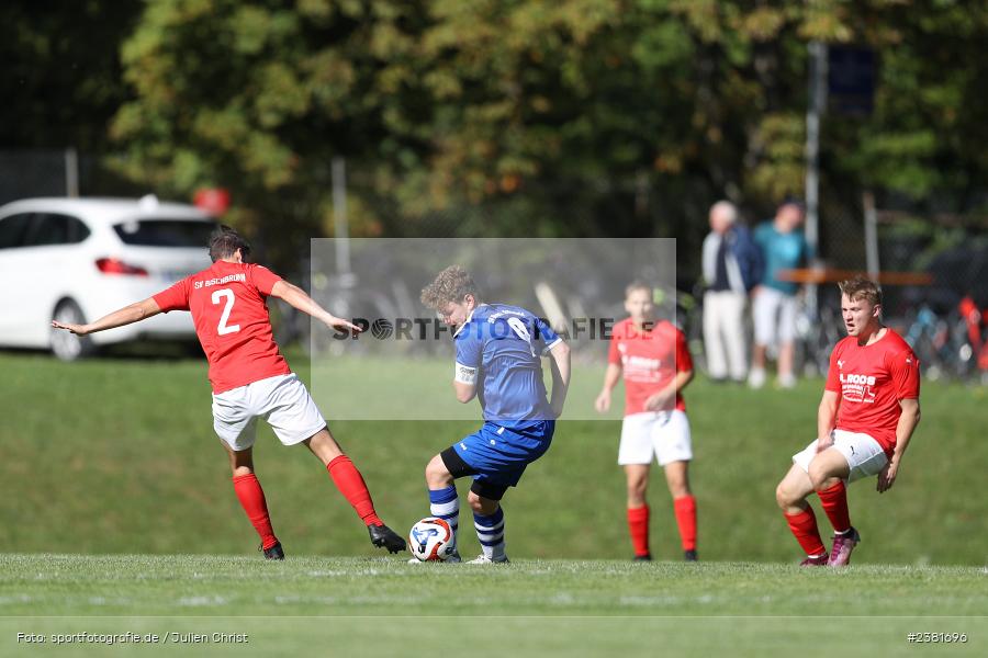 Marius Reinstein, Sportgelände, Bischbrunn, 24.09.2023, sport, action, BFV, Fussball, Saison 2023/2024, 7. Spieltag, Gruppe 4, Kreisklasse Würzburg, SVT, SVB, SV Trennfeld, SV Bischbrunn - Bild-ID: 2381696
