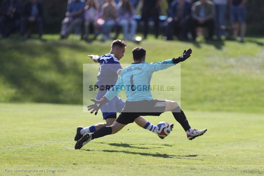Denis Fuchs, Sportgelände, Bischbrunn, 24.09.2023, sport, action, BFV, Fussball, Saison 2023/2024, 7. Spieltag, Gruppe 4, Kreisklasse Würzburg, SVT, SVB, SV Trennfeld, SV Bischbrunn - Bild-ID: 2381703