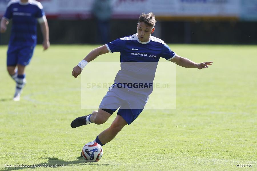 Denis Fuchs, Sportgelände, Bischbrunn, 24.09.2023, sport, action, BFV, Fussball, Saison 2023/2024, 7. Spieltag, Gruppe 4, Kreisklasse Würzburg, SVT, SVB, SV Trennfeld, SV Bischbrunn - Bild-ID: 2381705