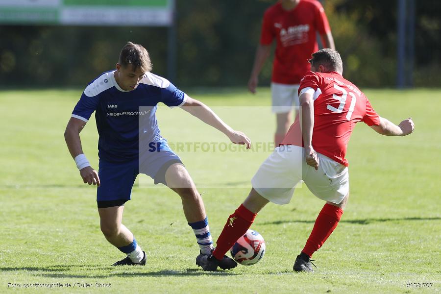 Jonas Wukovich, Sportgelände, Bischbrunn, 24.09.2023, sport, action, BFV, Fussball, Saison 2023/2024, 7. Spieltag, Gruppe 4, Kreisklasse Würzburg, SVT, SVB, SV Trennfeld, SV Bischbrunn - Bild-ID: 2381707