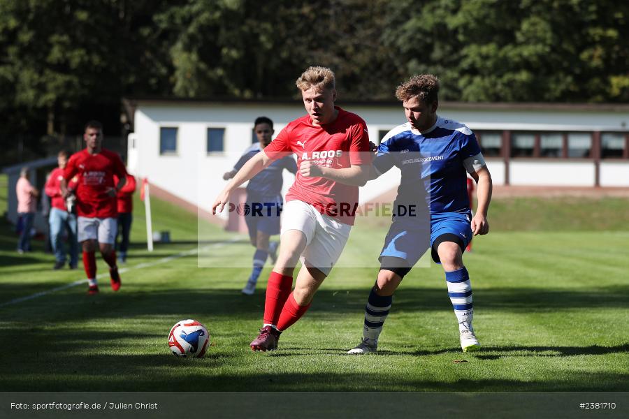 Lars Liebler, Sportgelände, Bischbrunn, 24.09.2023, sport, action, BFV, Fussball, Saison 2023/2024, 7. Spieltag, Gruppe 4, Kreisklasse Würzburg, SVT, SVB, SV Trennfeld, SV Bischbrunn - Bild-ID: 2381710