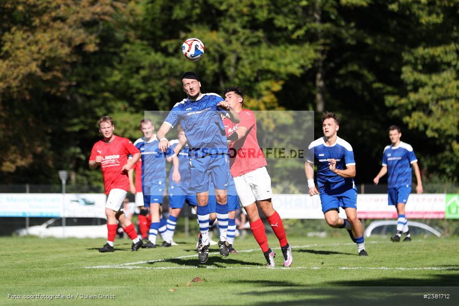 Patrick Kraft, Sportgelände, Bischbrunn, 24.09.2023, sport, action, BFV, Fussball, Saison 2023/2024, 7. Spieltag, Gruppe 4, Kreisklasse Würzburg, SVT, SVB, SV Trennfeld, SV Bischbrunn - Bild-ID: 2381712