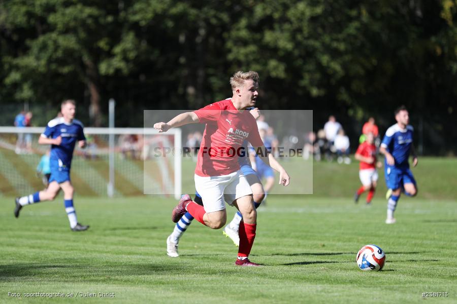 Lars Liebler, Sportgelände, Bischbrunn, 24.09.2023, sport, action, BFV, Fussball, Saison 2023/2024, 7. Spieltag, Gruppe 4, Kreisklasse Würzburg, SVT, SVB, SV Trennfeld, SV Bischbrunn - Bild-ID: 2381713