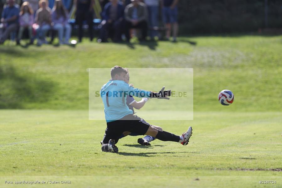 Denis Fuchs, Sportgelände, Bischbrunn, 24.09.2023, sport, action, BFV, Fussball, Saison 2023/2024, 7. Spieltag, Gruppe 4, Kreisklasse Würzburg, SVT, SVB, SV Trennfeld, SV Bischbrunn - Bild-ID: 2381724