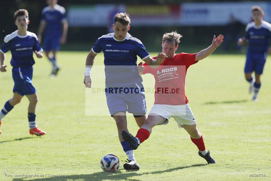 Denis Fuchs, Sportgelände, Bischbrunn, 24.09.2023, sport, action, BFV, Fussball, Saison 2023/2024, 7. Spieltag, Gruppe 4, Kreisklasse Würzburg, SVT, SVB, SV Trennfeld, SV Bischbrunn - Bild-ID: 2381738