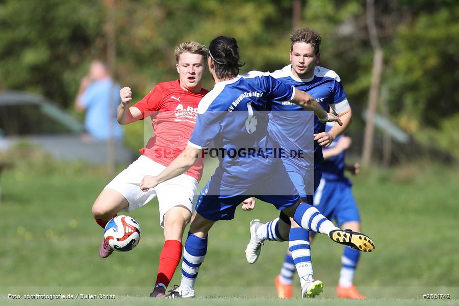 Lars Liebler, Sportgelände, Bischbrunn, 24.09.2023, sport, action, BFV, Fussball, Saison 2023/2024, 7. Spieltag, Gruppe 4, Kreisklasse Würzburg, SVT, SVB, SV Trennfeld, SV Bischbrunn - Bild-ID: 2381742