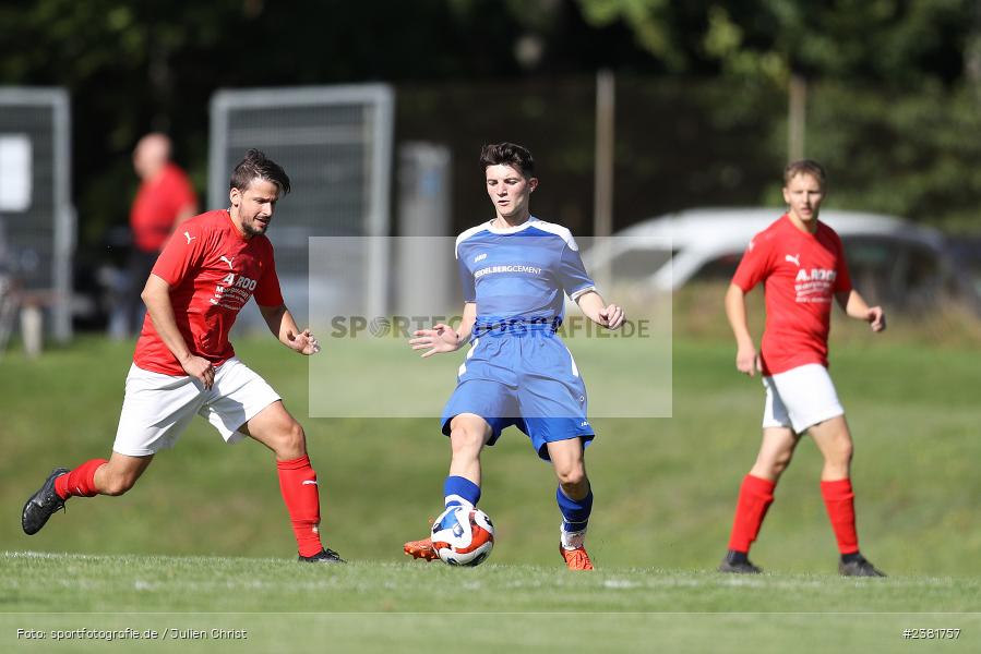Philipp Bausewein, Sportgelände, Bischbrunn, 24.09.2023, sport, action, BFV, Fussball, Saison 2023/2024, 7. Spieltag, Gruppe 4, Kreisklasse Würzburg, SVT, SVB, SV Trennfeld, SV Bischbrunn - Bild-ID: 2381757