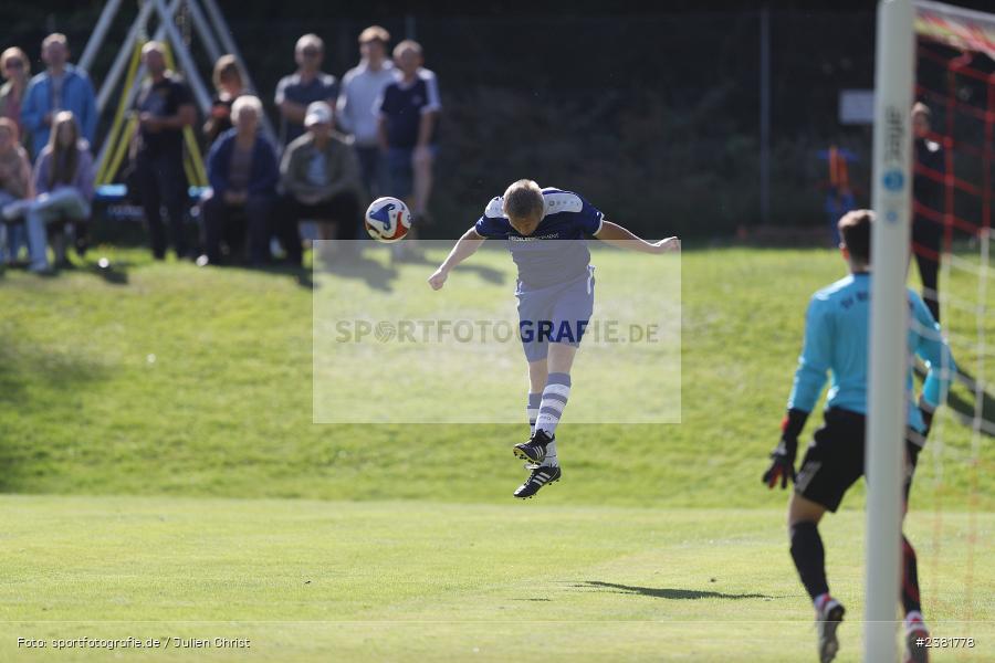 Julian Diener, Sportgelände, Bischbrunn, 24.09.2023, sport, action, BFV, Fussball, Saison 2023/2024, 7. Spieltag, Gruppe 4, Kreisklasse Würzburg, SVT, SVB, SV Trennfeld, SV Bischbrunn - Bild-ID: 2381778 Julian Diener, Sportgelände, Bischbrunn, 24.09.2023, sport, action, BFV, Fussball, Saison 2023/2024, 7. Spieltag, Gruppe 4, Kreisklasse Würzburg, SVT, SVB, SV Trennfeld, SV Bischbrunn - Bild-ID: 2381778