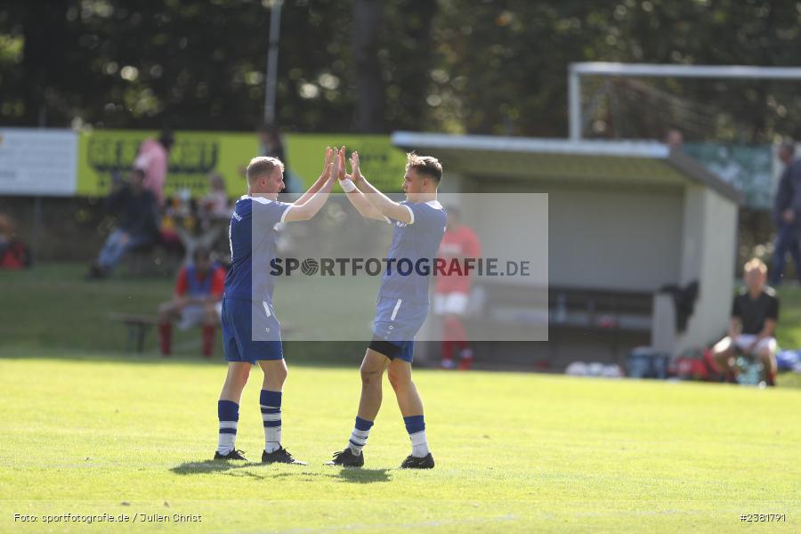 Maximilian Hoh, Sportgelände, Bischbrunn, 24.09.2023, sport, action, BFV, Fussball, Saison 2023/2024, 7. Spieltag, Gruppe 4, Kreisklasse Würzburg, SVT, SVB, SV Trennfeld, SV Bischbrunn - Bild-ID: 2381791