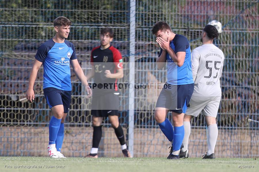 Johannes Dey, Sportgelände, Bestenheid, 24.09.2023, sport, action, bfv, Fussball, Saison 2023/2024, 6. Spieltag, Kreisklasse A TBB, TGW, VIK, Türkgücü Wertheim, SV Viktoria Wertheim - Bild-ID: 2381879