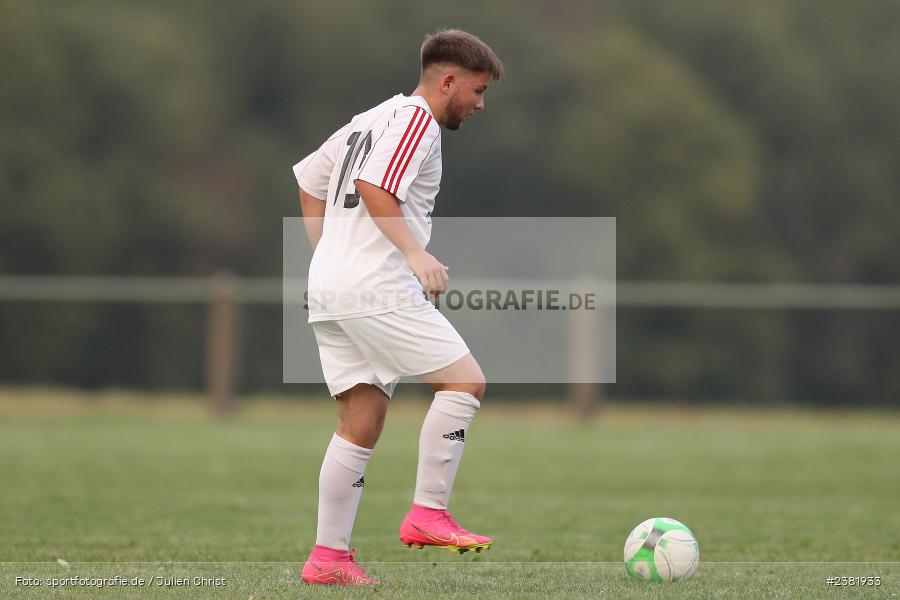 Fabian Nätscher, Sportgelände, Adelsberg, 30.09.2023, sport, action, BFV, Fussball, Saison 2023/2024, 3. Spieltag, U19-Junioren Gruppe Wü/MSP, SVB, FVGS, SG SV Birkenfeld, SG FV Gemünden/Seifriedsburg - Bild-ID: 2381933