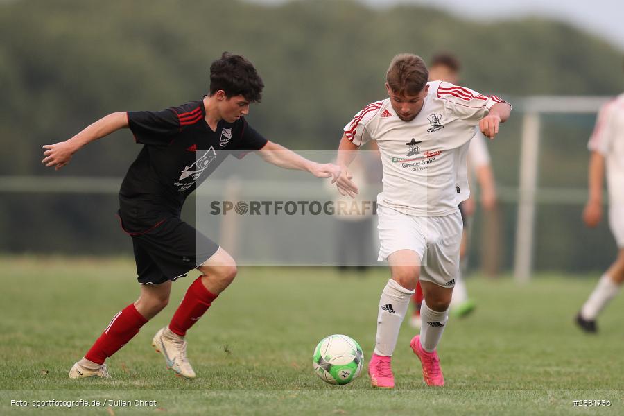 Fabian Nätscher, Sportgelände, Adelsberg, 30.09.2023, sport, action, BFV, Fussball, Saison 2023/2024, 3. Spieltag, U19-Junioren Gruppe Wü/MSP, SVB, FVGS, SG SV Birkenfeld, SG FV Gemünden/Seifriedsburg - Bild-ID: 2381936