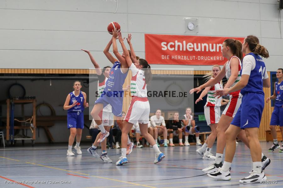 Lena Zwiers, sport, action, TVM, TV Marktheidenfeld, Saison 2023/2024, Regionalliga Damen HR-Nord, Regensburg Baskets, RLS, RBB, Marktheidenfeld, Hans-Wilhelm-Renkhoff Halle, Basketball, 30.09.2023, 1. Spieltag - Bild-ID: 2382190