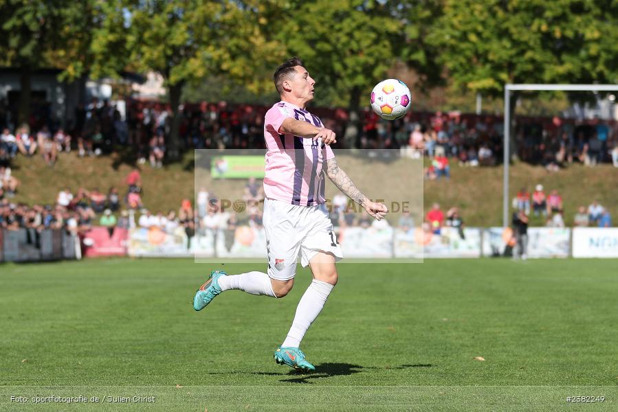 Martin Thomann, NGN-Arena, Aubstadt, 30.09.2023, sport, action, BFV, Saison 2023/2024, Fussball, Regionalliga Bayern, 12. Spieltag, FCB, AUB, FC Bayern München II, TSV Aubstadt - Bild-ID: 2382249 Martin Thomann, NGN-Arena, Aubstadt, 30.09.2023, sport, action, BFV, Saison 2023/2024, Fussball, Regionalliga Bayern, 12. Spieltag, FCB, AUB, FC Bayern München II, TSV Aubstadt - Bild-ID: 2382249