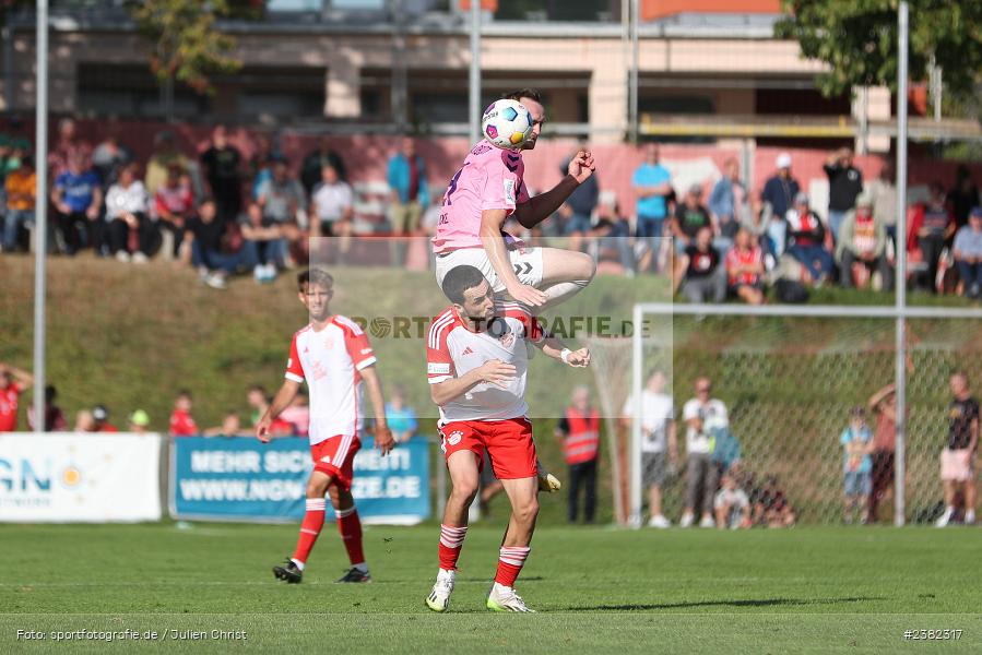 Marco Nickel, NGN-Arena, Aubstadt, 30.09.2023, sport, action, BFV, Saison 2023/2024, Fussball, Regionalliga Bayern, 12. Spieltag, FCB, AUB, FC Bayern München II, TSV Aubstadt - Bild-ID: 2382317