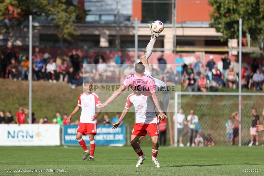 Marco Nickel, NGN-Arena, Aubstadt, 30.09.2023, sport, action, BFV, Saison 2023/2024, Fussball, Regionalliga Bayern, 12. Spieltag, FCB, AUB, FC Bayern München II, TSV Aubstadt - Bild-ID: 2382322