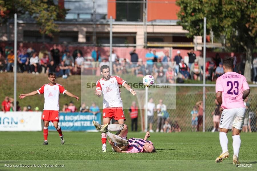 Marco Nickel, NGN-Arena, Aubstadt, 30.09.2023, sport, action, BFV, Saison 2023/2024, Fussball, Regionalliga Bayern, 12. Spieltag, FCB, AUB, FC Bayern München II, TSV Aubstadt - Bild-ID: 2382323