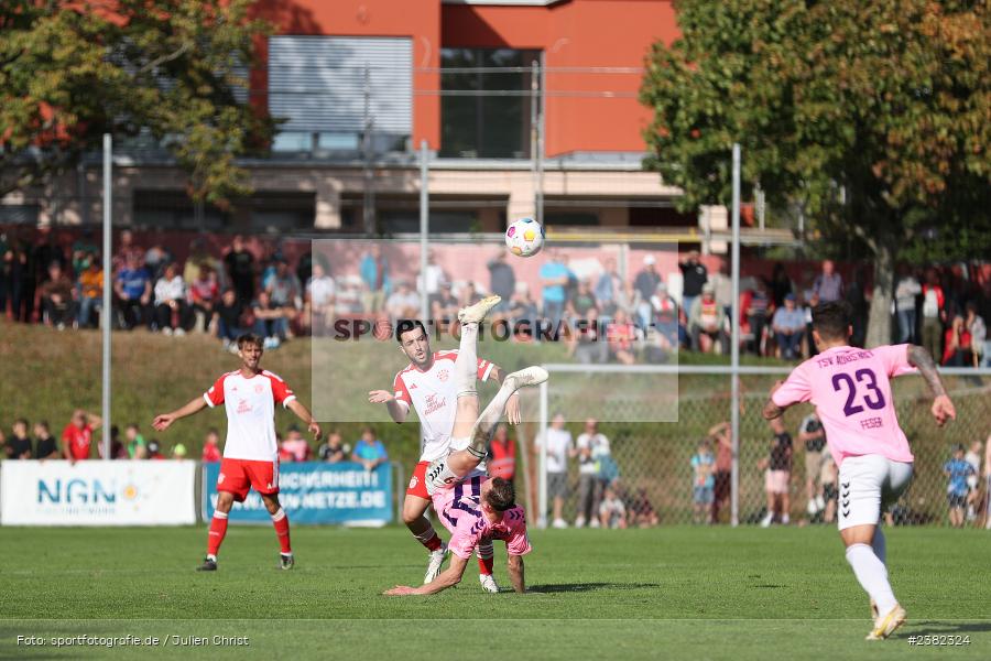 Marco Nickel, NGN-Arena, Aubstadt, 30.09.2023, sport, action, BFV, Saison 2023/2024, Fussball, Regionalliga Bayern, 12. Spieltag, FCB, AUB, FC Bayern München II, TSV Aubstadt - Bild-ID: 2382324