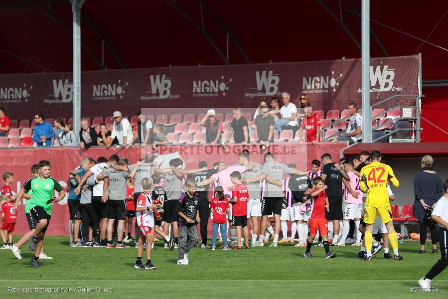 NGN-Arena, Aubstadt, 30.09.2023, sport, action, BFV, Saison 2023/2024, Fussball, Regionalliga Bayern, 12. Spieltag, FCB, AUB, FC Bayern München II, TSV Aubstadt - Bild-ID: 2382334 NGN-Arena, Aubstadt, 30.09.2023, sport, action, BFV, Saison 2023/2024, Fussball, Regionalliga Bayern, 12. Spieltag, FCB, AUB, FC Bayern München II, TSV Aubstadt - Bild-ID: 2382334