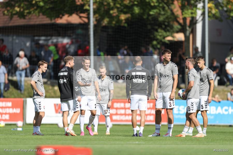 sport, action, TSV Aubstadt, Saison 2023/2024, Regionalliga Bayern, NGN-Arena, Fussball, FCB, FC Bayern München II, BFV, Aubstadt, AUB, 30.09.2023, 12. Spieltag - Bild-ID: 2382350