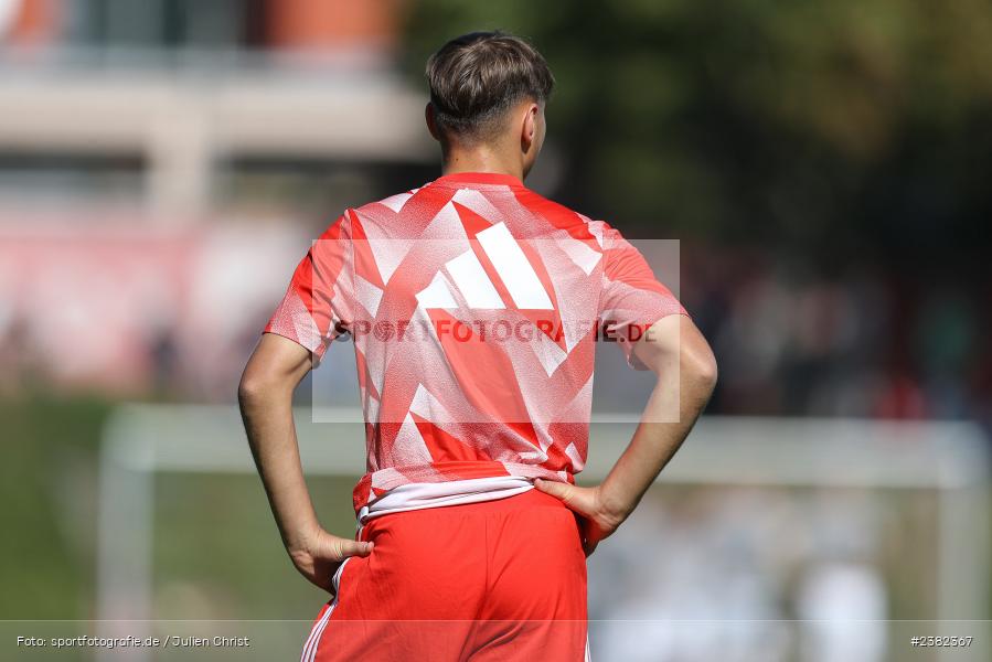Max Scholze, sport, action, TSV Aubstadt, Saison 2023/2024, Regionalliga Bayern, NGN-Arena, Fussball, FCB, FC Bayern München II, BFV, Aubstadt, AUB, 30.09.2023, 12. Spieltag - Bild-ID: 2382367
