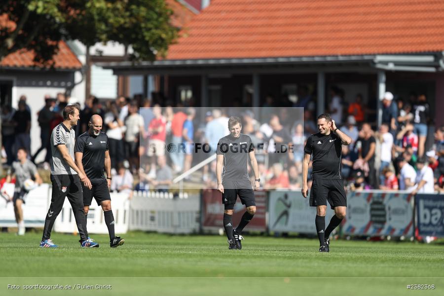 Julian Grell, sport, action, TSV Aubstadt, Saison 2023/2024, Regionalliga Bayern, NGN-Arena, Fussball, FCB, FC Bayern München II, BFV, Aubstadt, AUB, 30.09.2023, 12. Spieltag - Bild-ID: 2382368