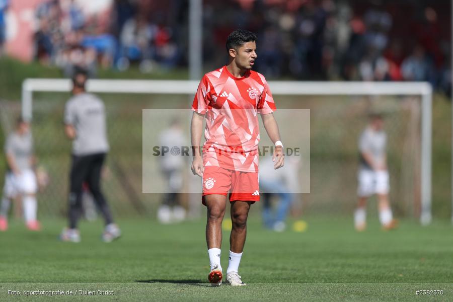 Davide Dell Erba, sport, action, TSV Aubstadt, Saison 2023/2024, Regionalliga Bayern, NGN-Arena, Fussball, FCB, FC Bayern München II, BFV, Aubstadt, AUB, 30.09.2023, 12. Spieltag - Bild-ID: 2382370