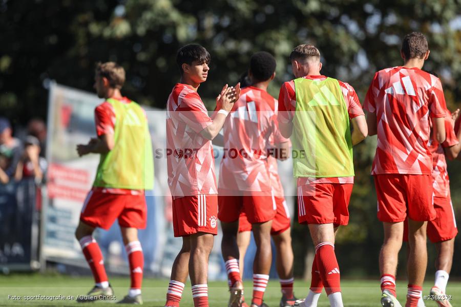 sport, action, TSV Aubstadt, Saison 2023/2024, Regionalliga Bayern, NGN-Arena, Fussball, FCB, FC Bayern München II, BFV, Aubstadt, AUB, 30.09.2023, 12. Spieltag - Bild-ID: 2382372