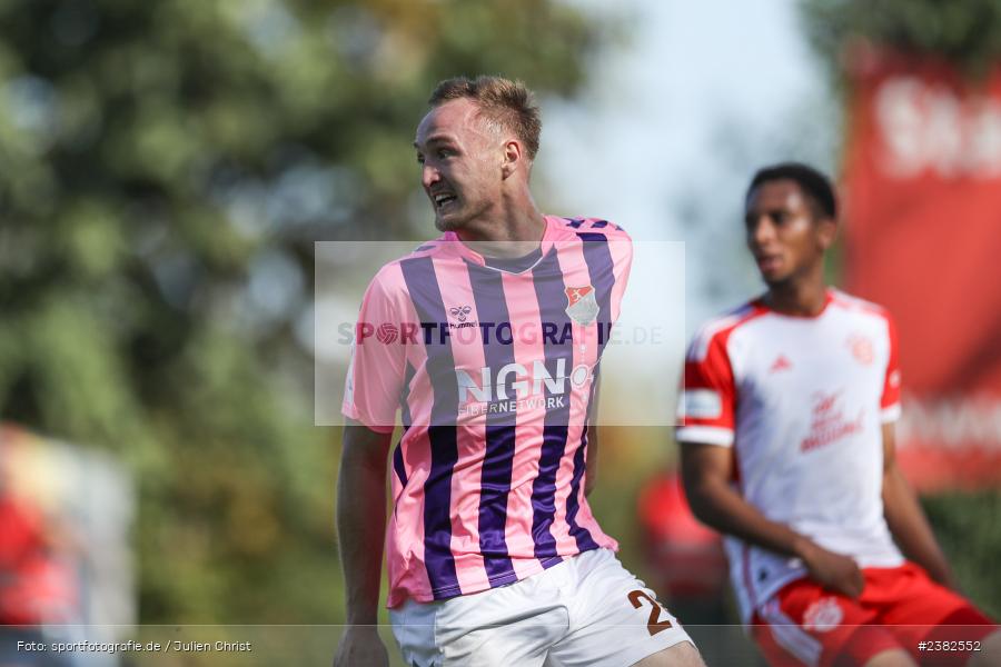 Marco Nickel, sport, action, TSV Aubstadt, Saison 2023/2024, Regionalliga Bayern, NGN-Arena, Fussball, FCB, FC Bayern München II, BFV, Aubstadt, AUB, 30.09.2023, 12. Spieltag - Bild-ID: 2382552 Marco Nickel, sport, action, TSV Aubstadt, Saison 2023/2024, Regionalliga Bayern, NGN-Arena, Fussball, FCB, FC Bayern München II, BFV, Aubstadt, AUB, 30.09.2023, 12. Spieltag - Bild-ID: 2382552