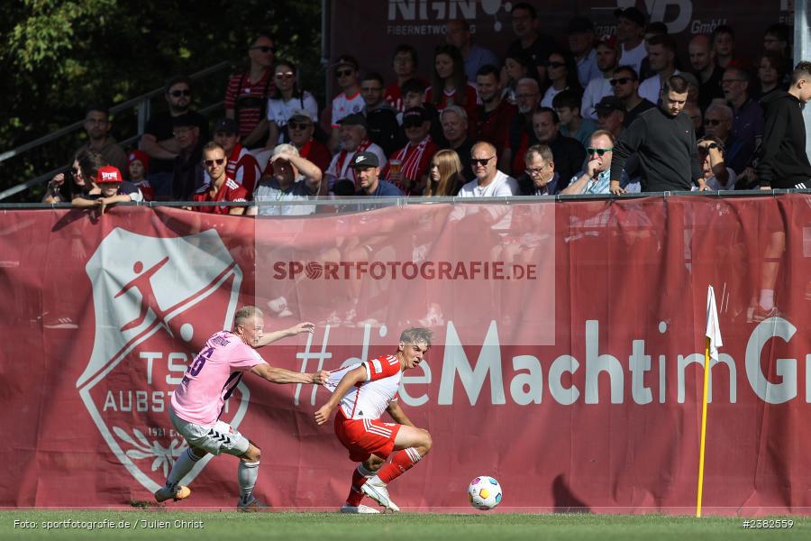 Max Scholze, sport, action, TSV Aubstadt, Saison 2023/2024, Regionalliga Bayern, NGN-Arena, Fussball, FCB, FC Bayern München II, BFV, Aubstadt, AUB, 30.09.2023, 12. Spieltag - Bild-ID: 2382559 Max Scholze, sport, action, TSV Aubstadt, Saison 2023/2024, Regionalliga Bayern, NGN-Arena, Fussball, FCB, FC Bayern München II, BFV, Aubstadt, AUB, 30.09.2023, 12. Spieltag - Bild-ID: 2382559