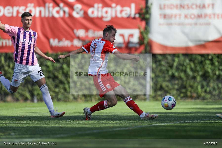 Lovro Zvonarek, sport, action, TSV Aubstadt, Saison 2023/2024, Regionalliga Bayern, NGN-Arena, Fussball, FCB, FC Bayern München II, BFV, Aubstadt, AUB, 30.09.2023, 12. Spieltag - Bild-ID: 2382593 Lovro Zvonarek, sport, action, TSV Aubstadt, Saison 2023/2024, Regionalliga Bayern, NGN-Arena, Fussball, FCB, FC Bayern München II, BFV, Aubstadt, AUB, 30.09.2023, 12. Spieltag - Bild-ID: 2382593