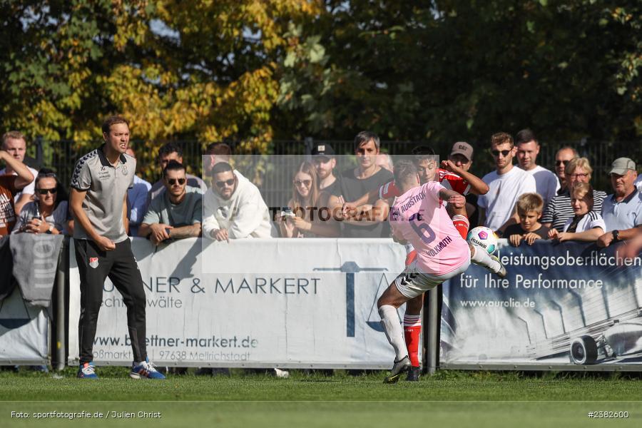 Matteo Perez Vinlöf, sport, action, TSV Aubstadt, Saison 2023/2024, Regionalliga Bayern, NGN-Arena, Fussball, FCB, FC Bayern München II, BFV, Aubstadt, AUB, 30.09.2023, 12. Spieltag - Bild-ID: 2382600 Matteo Perez Vinlöf, sport, action, TSV Aubstadt, Saison 2023/2024, Regionalliga Bayern, NGN-Arena, Fussball, FCB, FC Bayern München II, BFV, Aubstadt, AUB, 30.09.2023, 12. Spieltag - Bild-ID: 2382600
