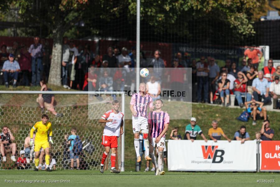 sport, action, TSV Aubstadt, Saison 2023/2024, Regionalliga Bayern, NGN-Arena, Fussball, FCB, FC Bayern München II, BFV, Aubstadt, AUB, 30.09.2023, 12. Spieltag - Bild-ID: 2382623 sport, action, TSV Aubstadt, Saison 2023/2024, Regionalliga Bayern, NGN-Arena, Fussball, FCB, FC Bayern München II, BFV, Aubstadt, AUB, 30.09.2023, 12. Spieltag - Bild-ID: 2382623