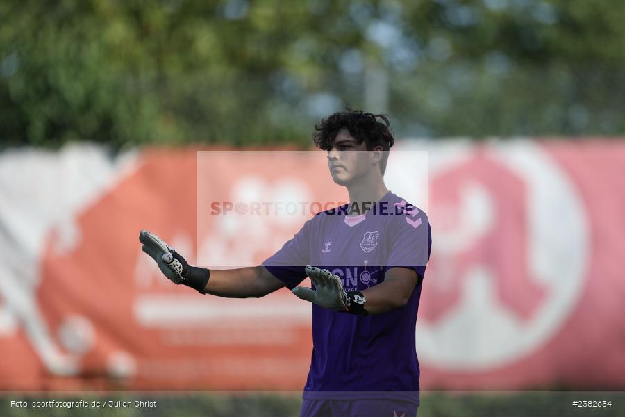 Marvin Walter, sport, action, TSV Aubstadt, Saison 2023/2024, Regionalliga Bayern, NGN-Arena, Fussball, FCB, FC Bayern München II, BFV, Aubstadt, AUB, 30.09.2023, 12. Spieltag - Bild-ID: 2382634 Marvin Walter, sport, action, TSV Aubstadt, Saison 2023/2024, Regionalliga Bayern, NGN-Arena, Fussball, FCB, FC Bayern München II, BFV, Aubstadt, AUB, 30.09.2023, 12. Spieltag - Bild-ID: 2382634