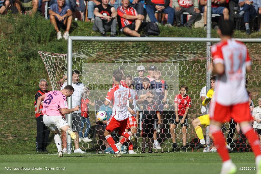 Marco Nickel, sport, action, TSV Aubstadt, Saison 2023/2024, Regionalliga Bayern, NGN-Arena, Fussball, FCB, FC Bayern München II, BFV, Aubstadt, AUB, 30.09.2023, 12. Spieltag - Bild-ID: 2382648