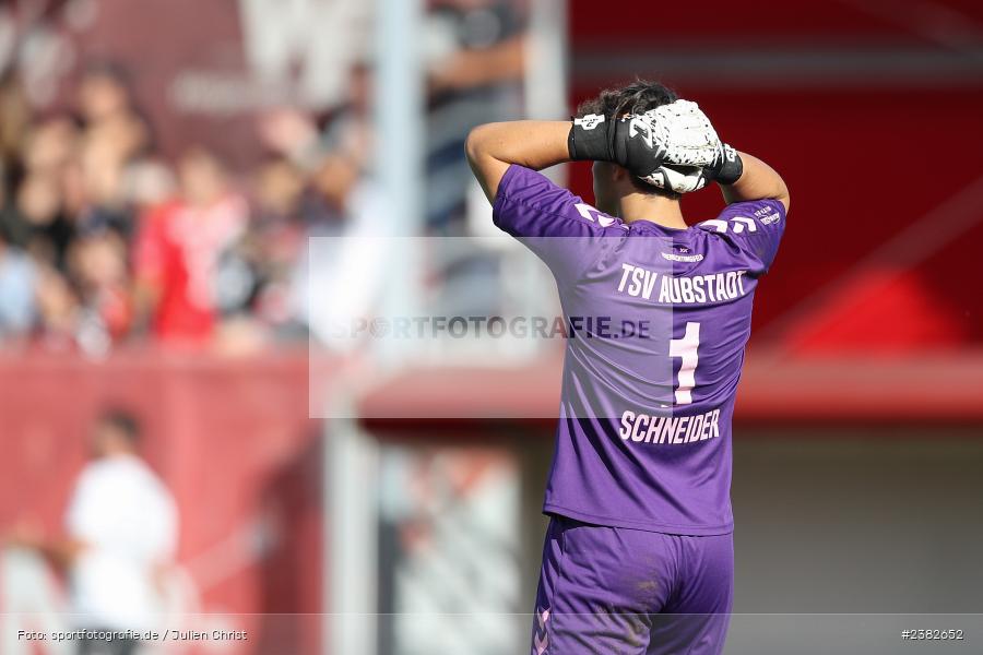 Marvin Walter, sport, action, TSV Aubstadt, Saison 2023/2024, Regionalliga Bayern, NGN-Arena, Fussball, FCB, FC Bayern München II, BFV, Aubstadt, AUB, 30.09.2023, 12. Spieltag - Bild-ID: 2382652